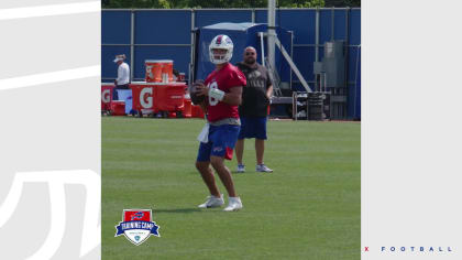 Camp Highlight: Josh Allen Connects With Gabe Davis For A Touchdown!