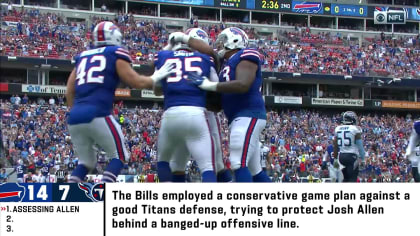 line on bills titans game