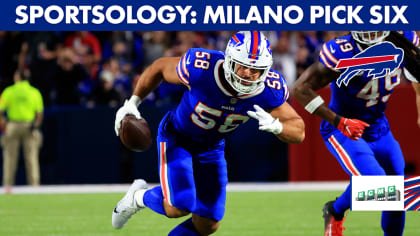 Sportsology: ECMC - Matt Milano's 43-Yard Pick Six