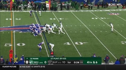 Buffalo Bills cornerback Cam Lewis (39) against the New York Jets