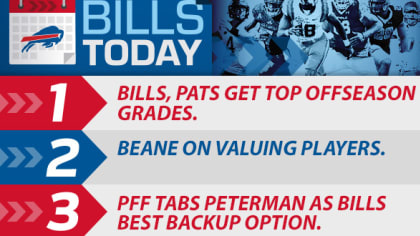 Bills Today: Bills, Pats get top offseason grades