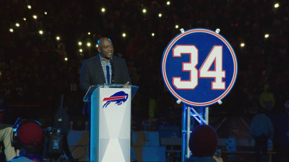 Buffalo Bills PR on X: Thurman Thomas' No. 34 jersey will become