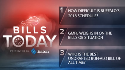 Bills Today: How difficult is Buffalo's 2018 schedule?