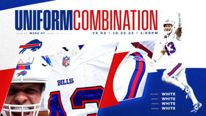 Uniform Reveal, Bills vs. Giants