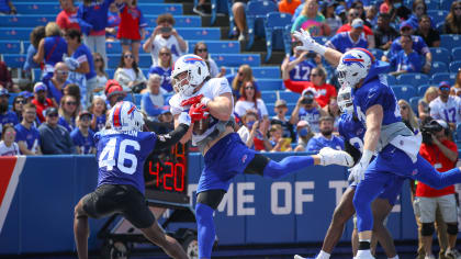 On Day 1 of Bills training camp, turkey burgers and toilet paper