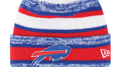 New Era Bills With Charging Buffalo Red Knit Hat