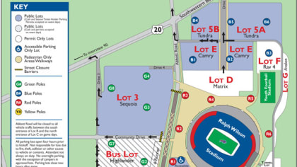 Road closure and traffic pattern announced for Buffalo Bills game