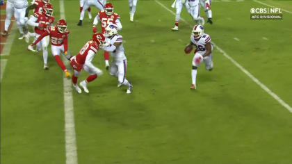 Devin Singletary Rushes For A 1 Yard Touchdown Bills At Chiefs Divisional Round