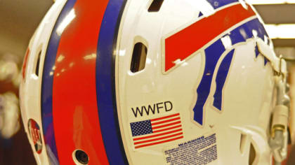 Bills honor West Webster Fire Department with decal