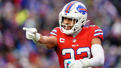 Buffalo Bills offensive tackle Dion Dawkins hosts a roundtable after the  Buffalo mass shooting with current and former Bills players