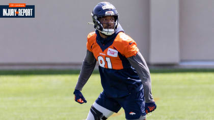 Denver Broncos: WR Tim Patrick changes jersey number while on IR