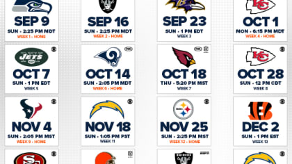 Denver Broncos schedule: 2018 preseason slate announced