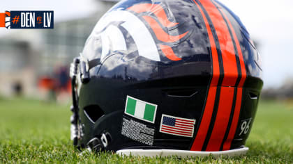 Denver Broncos nose tackle Mike Purcell (98) takes part in drills during an  NFL football training camp Friday, Aug. 6, 2021, at the team's headquarters  in Englewood, Colo. (AP Photo/David Zalubowski Stock