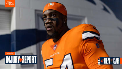 Denver Broncos on X: Wednesday's #WASvsDEN injury report