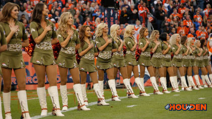 Denver Broncos Foundation 50/50 Raffle to benefit Denver Broncos  Cheerleaders' Cheer for the Troops powered by Ford during Sunday's game  against the Las Vegas Raiders