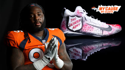 Inspired by his sister, ILB Alex Singleton represents Special Olympics for  My Cause My Cleats