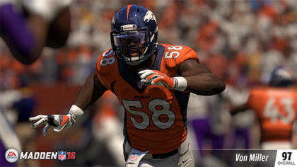 Top Player Ratings in Madden NFL 16