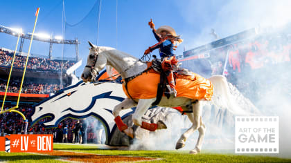 The Broncos wear blue under the Sunday night lights. . . #denverbroncos # broncos #broncoscountry #letsride #nfl #nflphotos…