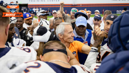 Drew Bees among VIPs attending Denver Broncos practice