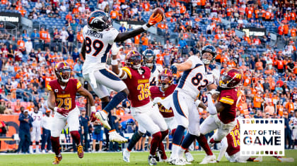 Denver Broncos' Montrell Washington during an NFL football game against the  Las Vegas Raiders in Denver, Sunday, Nov. 20, 2022. (AP Photo/Jack Dempsey  Stock Photo - Alamy