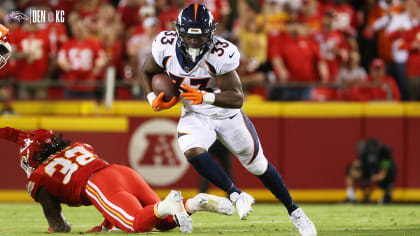 Javonte Williams injury update: Broncos running back exits game