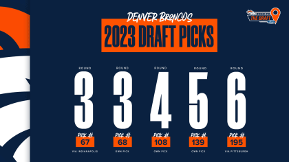current draft picks nfl 2023