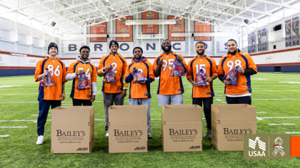 Photos: Broncos welcome military service members for 2022 Salute