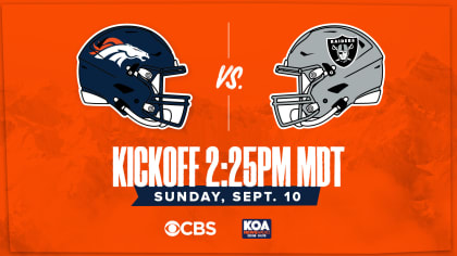 Denver Broncos vs Las Vegas Raiders - Live updates from Week 16