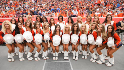 Photos of Denver Broncos Cheerleaders on Monday Night Football