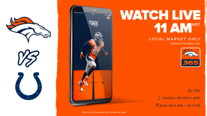 How to watch Broncos vs. Colts