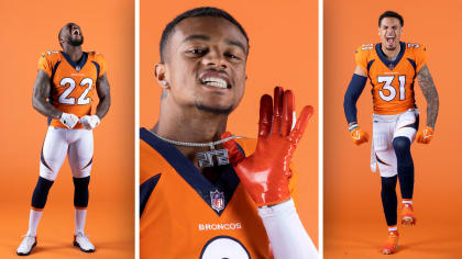 Denver Broncos safety Delarrin Turner-Yell (32) against the Indianapolis  Colts of an NFL football game Thursday, Oct 6, 2022, in Denver. (AP  Photo/Bart Young Stock Photo - Alamy