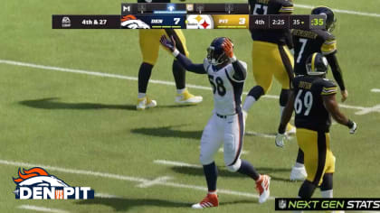 Madden 22 game preview: Broncos at Steelers