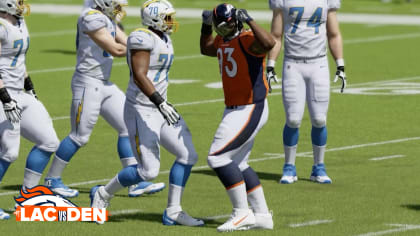 Madden 22 game preview: Broncos vs. Chargers