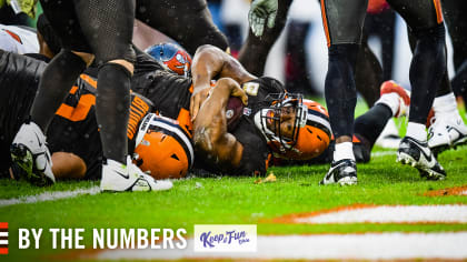 The Browns' 23-17 win over the Buccaneers: By the numbers 