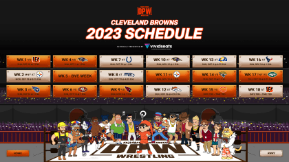 browns remaining schedule