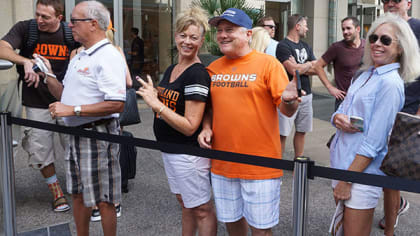 Browns Backers from all across America flock to Cleveland for NFL