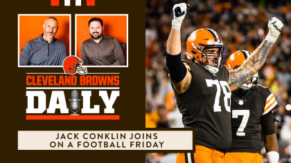 2018 Cleveland Browns Jack Conklin #78 Game Used Brown Practice