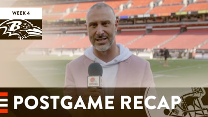 Browns vs Ravens Postgame Recap