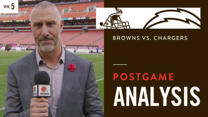 Browns vs. Chargers Postgame Analysis