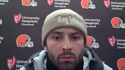 Baker Mayfield Postgame Press Conference Vs Steelers Cleveland Browns