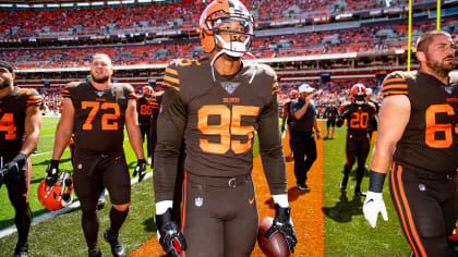 cleveland browns jersey colors