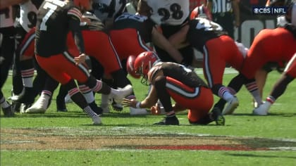 Jerome Ford's epic pylon-reach TD dive extends Browns' lead