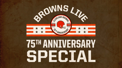 Cleveland Browns 75th Anniversary Limited Edition Exclusive Football