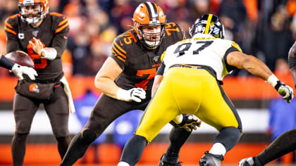 Which positions will the Browns bolster before the start of the