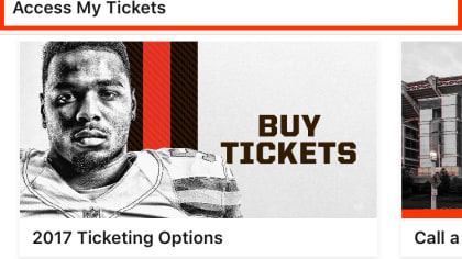 Cleveland Browns make changes to mobile ticketing system, no more  print-at-home tickets