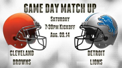 Cleveland Browns-Detroit Lions Preview