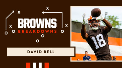 NFL draft Cleveland Browns pick WR David Bell