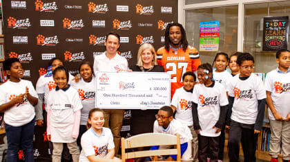 Arby's Foundation donates $100,000 to Cleveland Browns Foundation