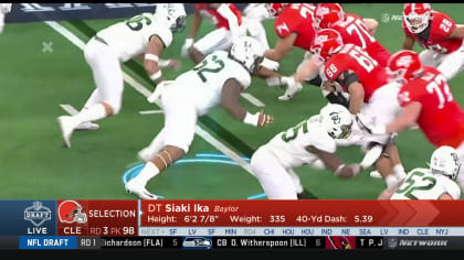 Video: Browns select Siaki Ika with No. 98 pick in 2023 draft