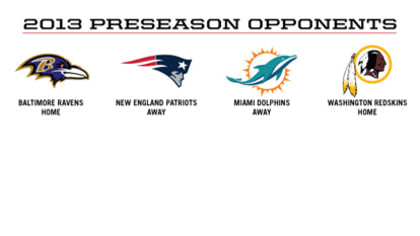 Miami Dolphins complete 2013 season schedule released